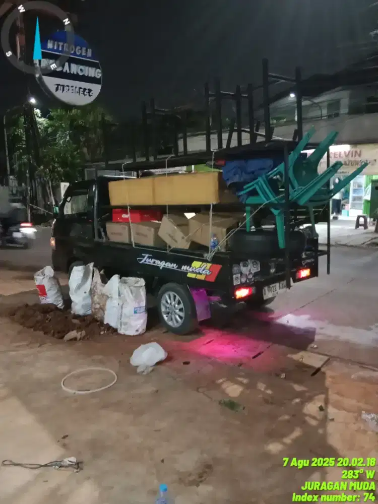 Jasa angkut barang dan buang puing