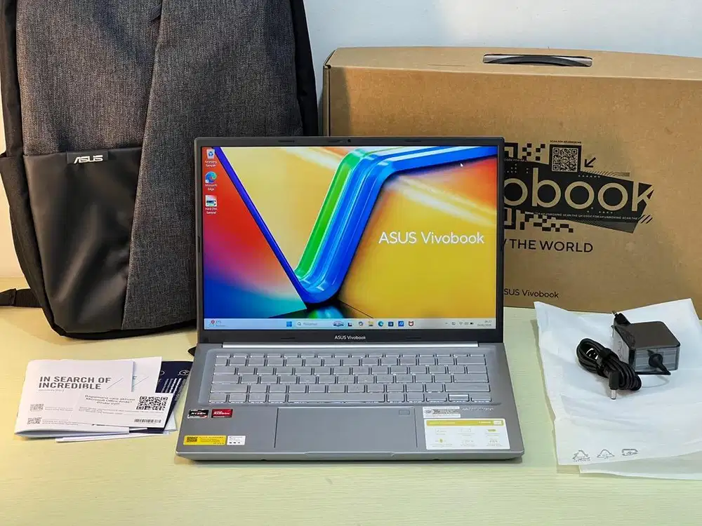 Asus VivoBook M1405YA R7-7730U 16/512 GB Mulus 99% Garansi On Panjang