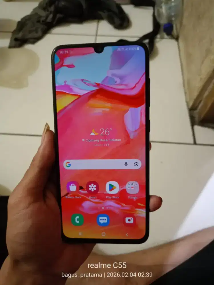 samsung galaxy a70 6+6/128 fullsett