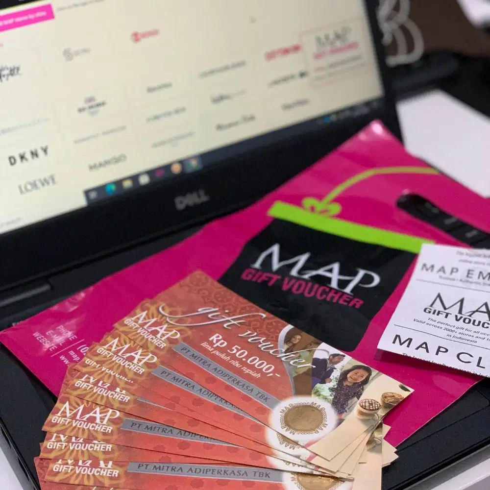 Jual Voucher MAP nominal 50.000 dan 100.000 (Expired 2027 dan 2028)