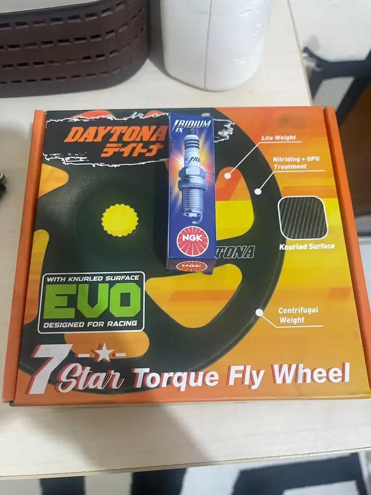 [BARU/ORI] Mangkok Ganda Daytona Evo Cartel & Busi NGK Iridium - MURAH