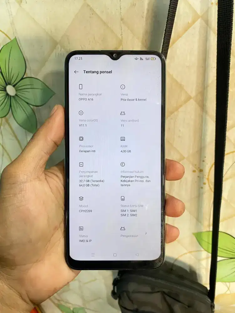 Oppo A16 mulus no minus