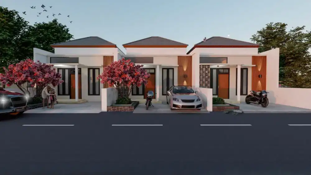 Rumah murah Tembalang angsuran 2jutaan 5menit kampus Undip Semarang