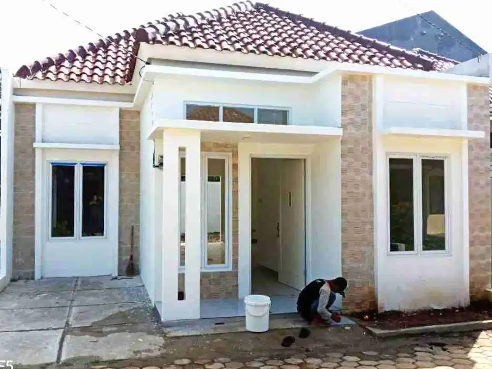Rumah baru siap huni tengah kota dekat tol cluster sukamaju Baru Tapos Depok adnan