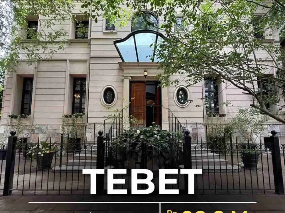 Rumah Hoek Dlm Komplek Mewah di Tebet Jakarta Selatan