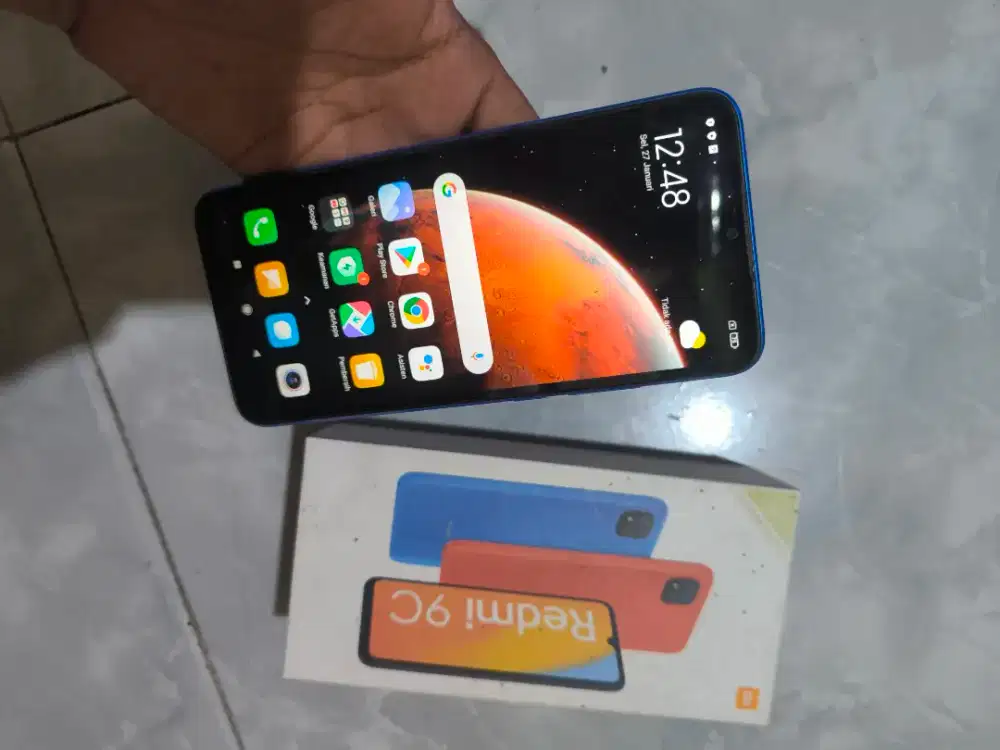 Redmi 9c 4/64 normal siap pakai