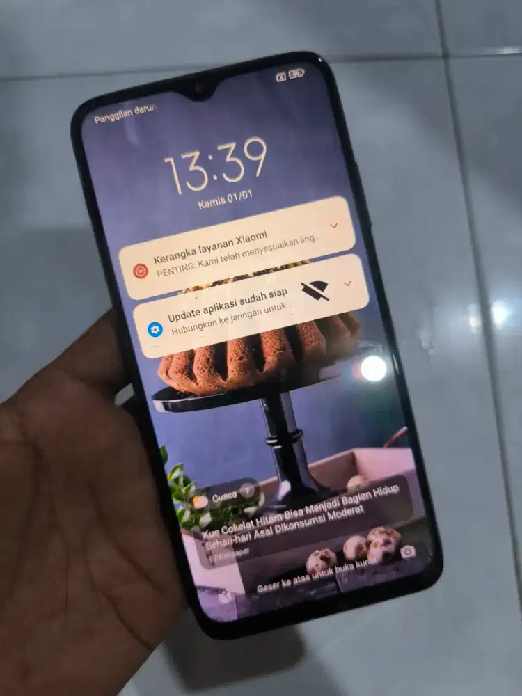 Redmi 9 Ram 3/32 normal siap pakai