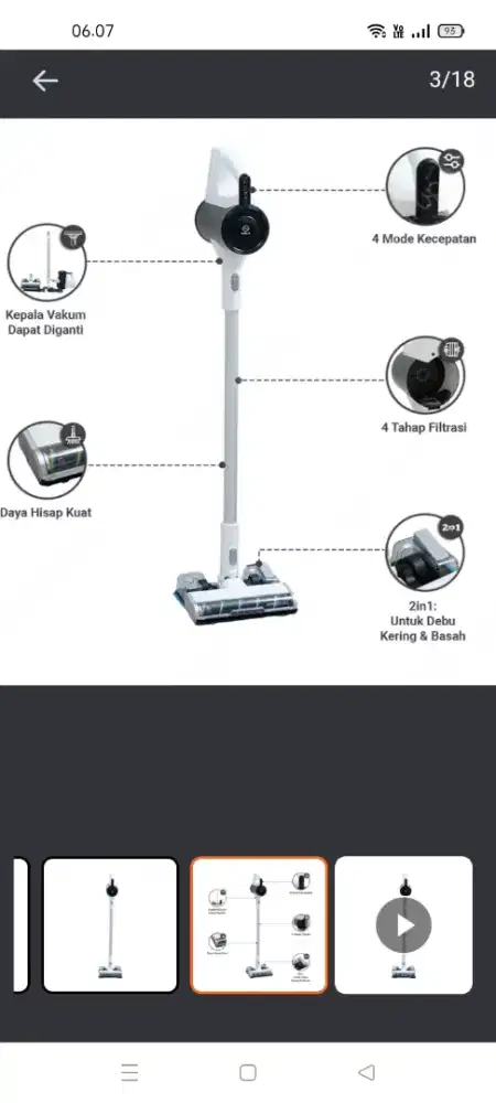 Kels maven vacuum cleaner