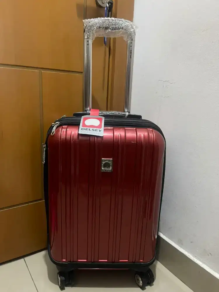 Jual koper Delsey Helium Aero - Rouge size 20 inch