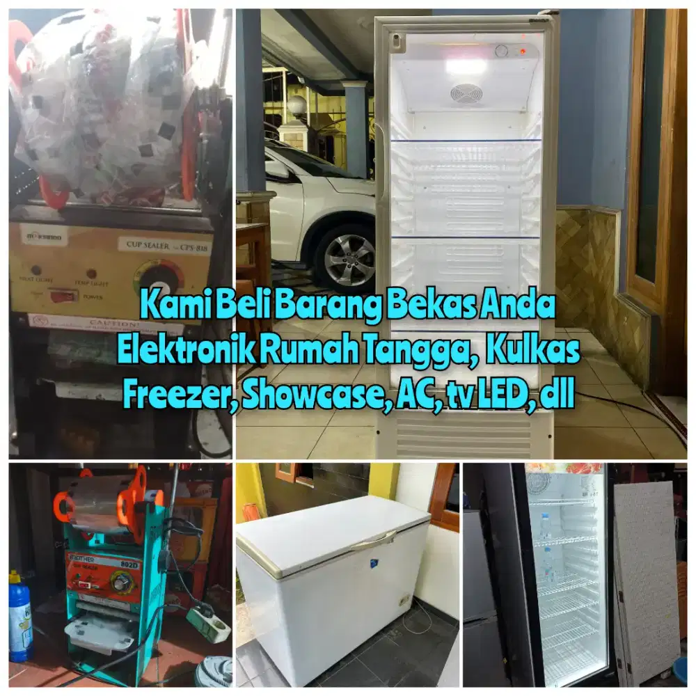 Kami bayari Kulkas bekas anda freezer box dll