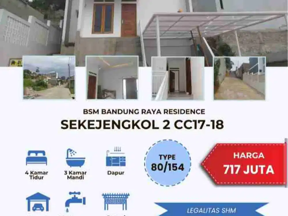 Jual Rumah Bandung Timur Bebas banjir