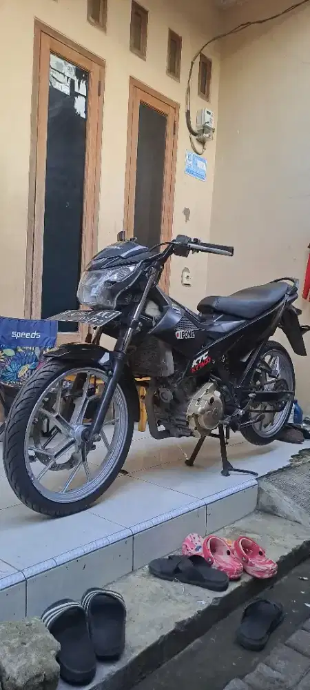 Suzuki Satria FU FI Injection 2018 Plat Tangerang Kota, Mesin Segel