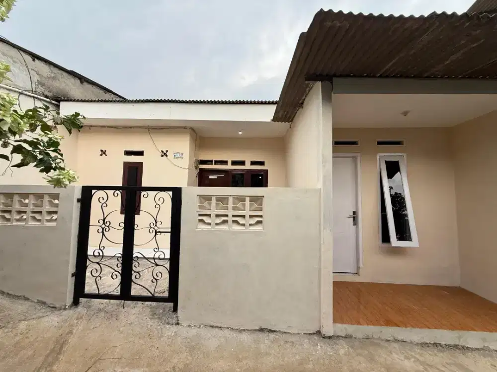 Rumah second dijual+kontrakan (285jt) Cilangkap Tapos Depok