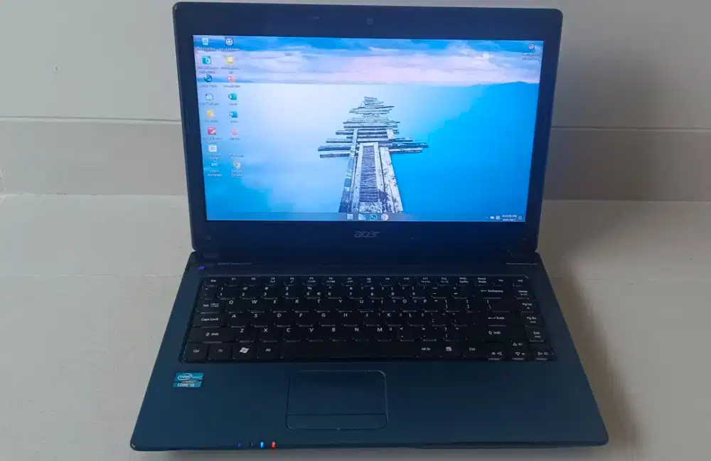 Acer 4750 Intel core i3 RAM 8gb hardisk 500gb normal mulus nominus