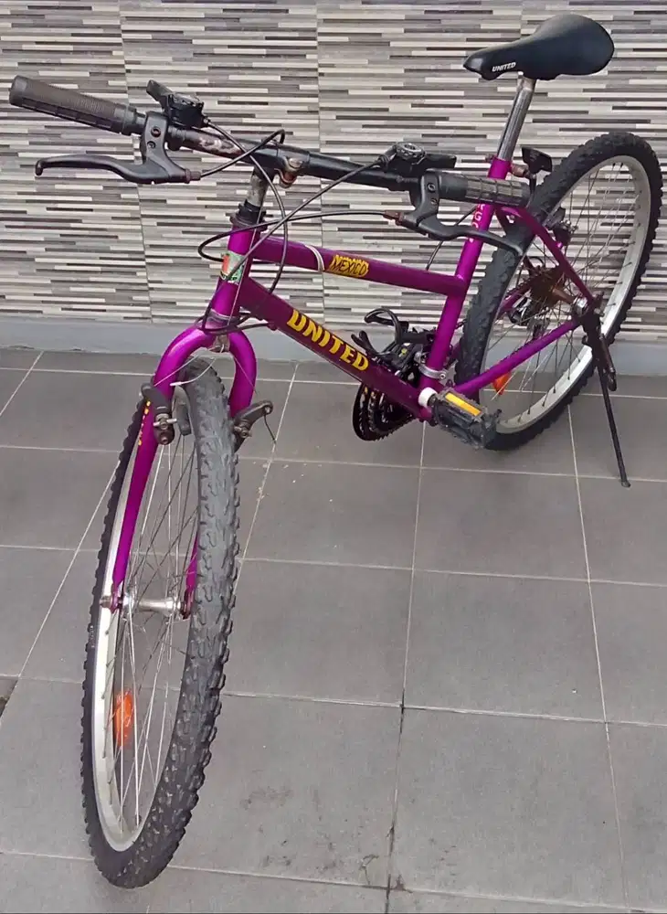 Sepeda United Mexico Argon Full Original Langka 1 Tangan