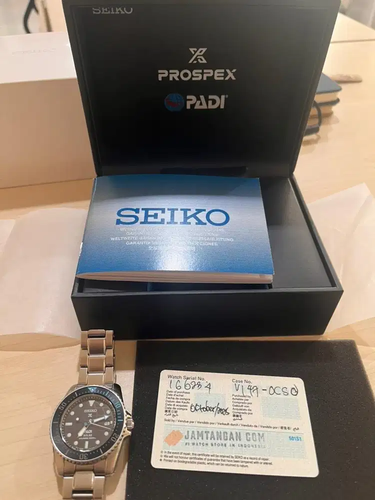 Jual Second Seiko Prospex PADI