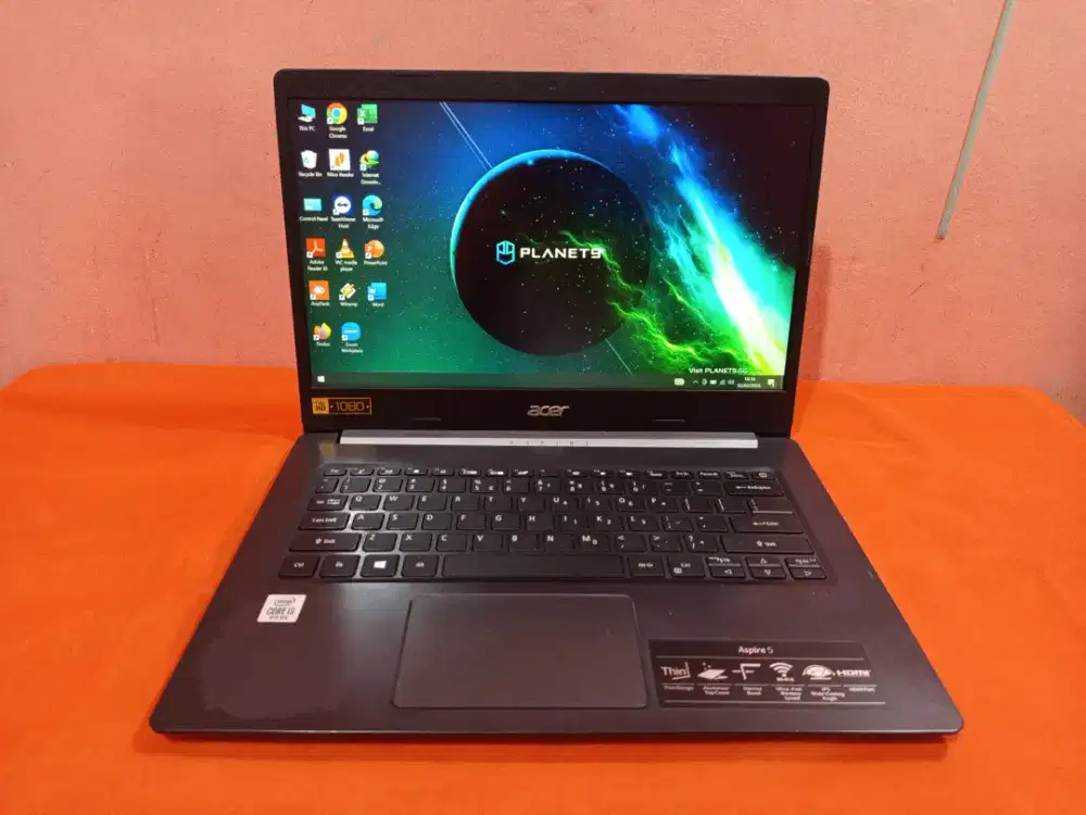 Laptop Acer Aspire 5 Core I3 Gen 10th Ram 8 SSD 480GB  14 Second