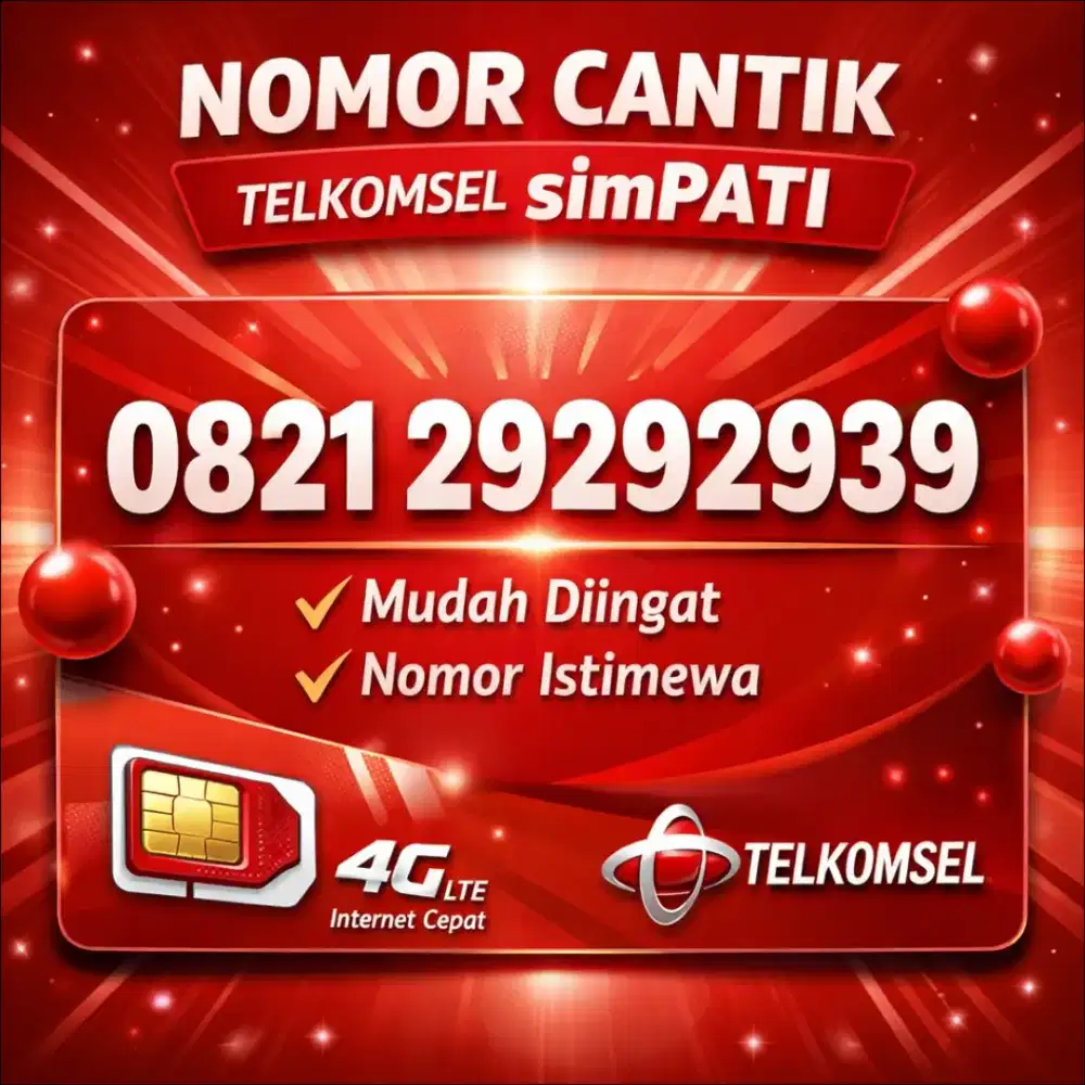 Nomor cantik telkomsel simpati 292929