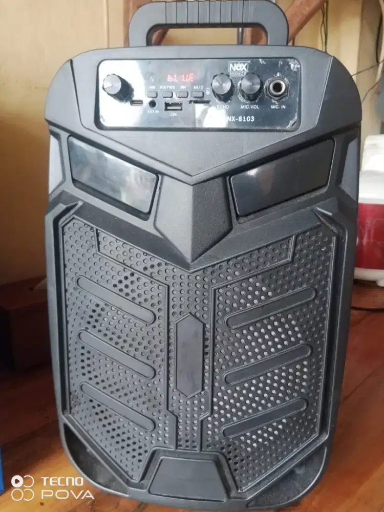 Speaker bluetooth merk nixnox 8 inch