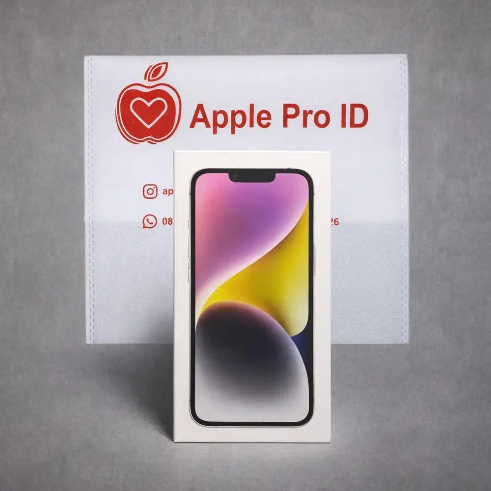 iPhone 14 Starlight New BNIB Resmi Indo