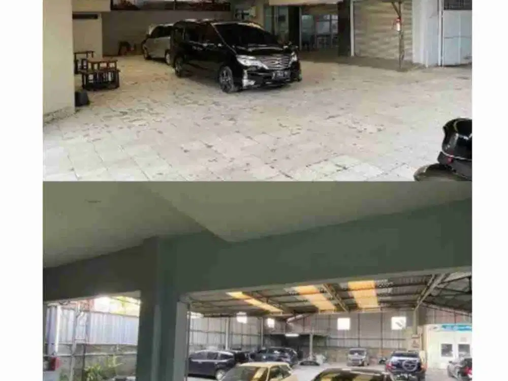 Tempat usaha ada bangunan 2 lantai kantor strategis cocok bengkel workshop gudang LT 930 LB 522 murah pinggir jalan raya Bintara
