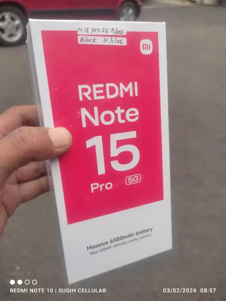Redmi Note 15 pro 5G 8/256Gb Open Box Fresh