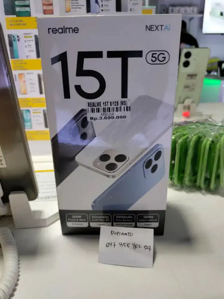 Realme 15T 5G Big batre 7000 mah tahan air di ATLANTIS DAHSYAT