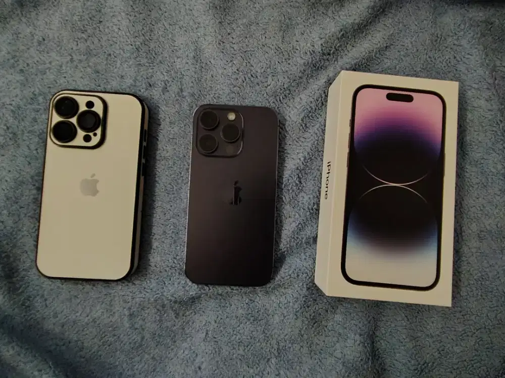 Jual iphone 14 pro ex ibox 256Gb (purple)