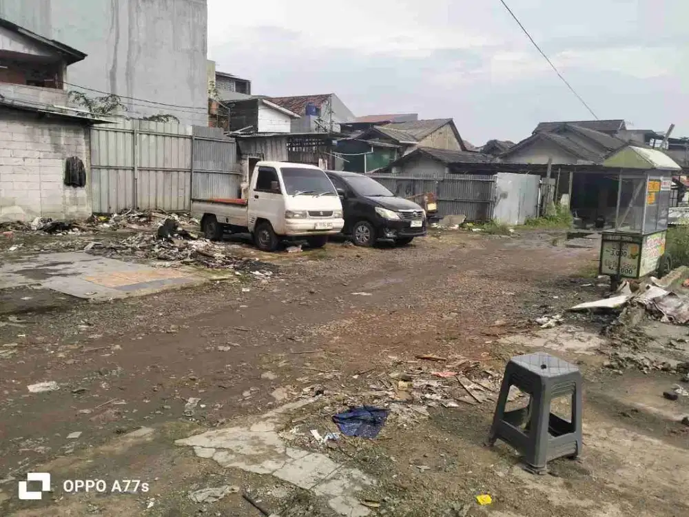 DISEWAKAN TANAH KOSONG 1.200 m2 di CAKUNG