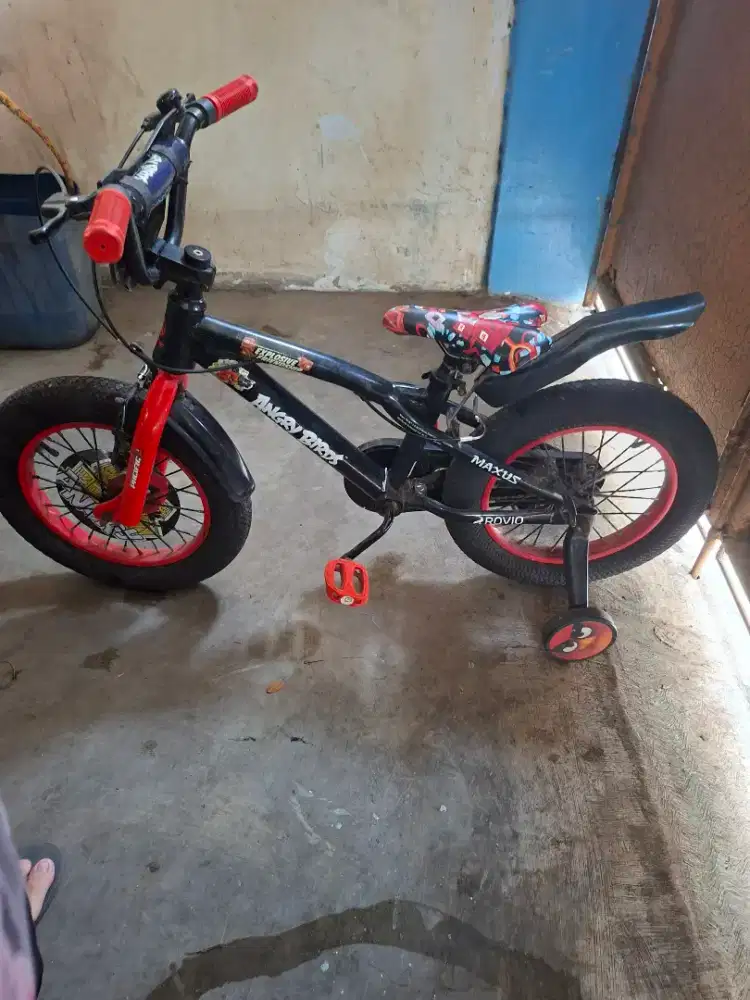 Sepeda roda 4 gambar angrybird
