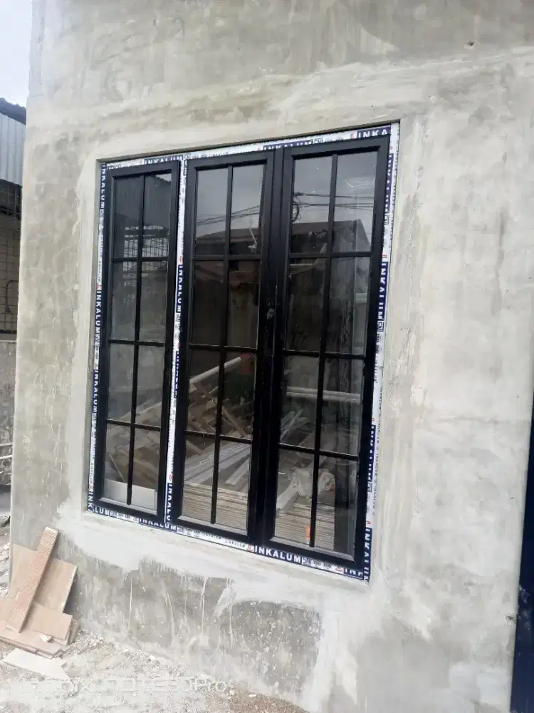 Jendela, pintu upvc kusen baru