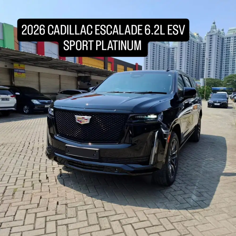 New Cadillac Escalade ESV Sport Platinum2026