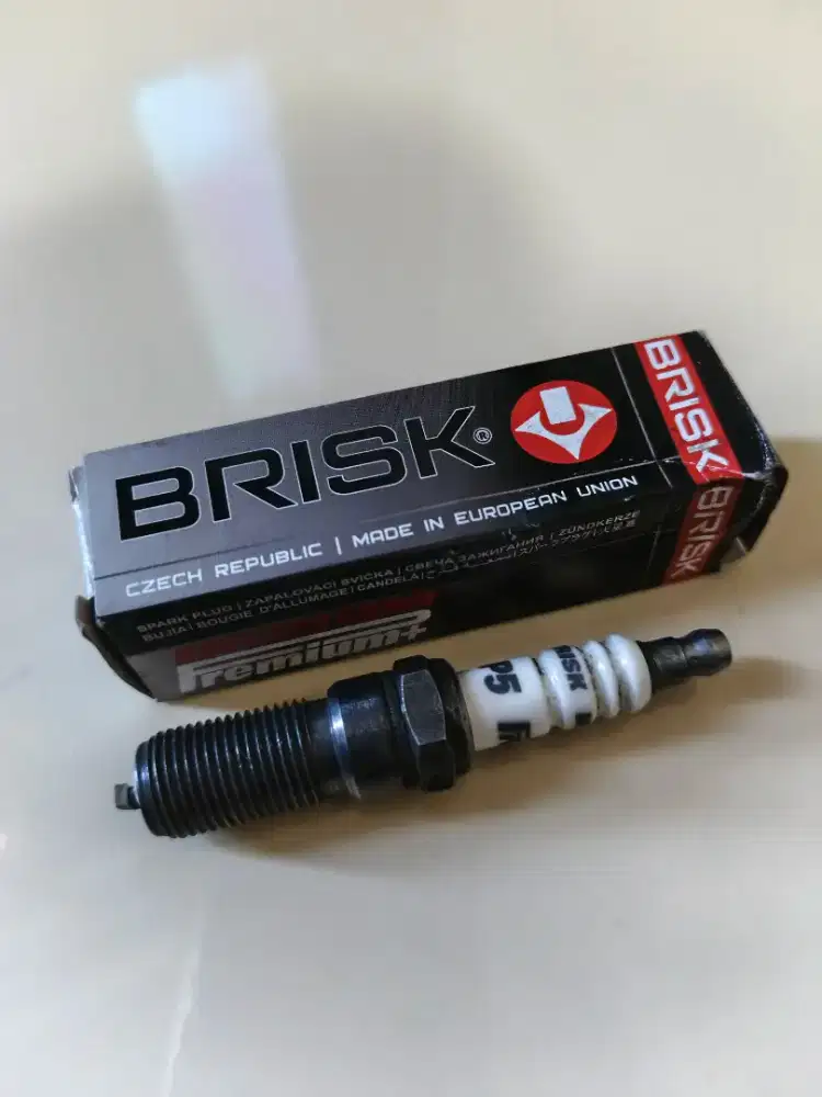 Busi Mobil Mazda,Ford,Chevrolet merk BRISK premium Iridium p5 (2buah)