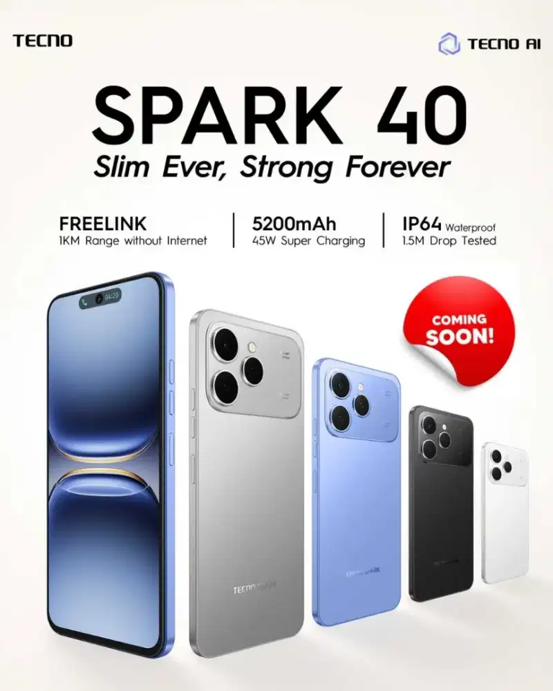 Tecno Spark 40 BARU