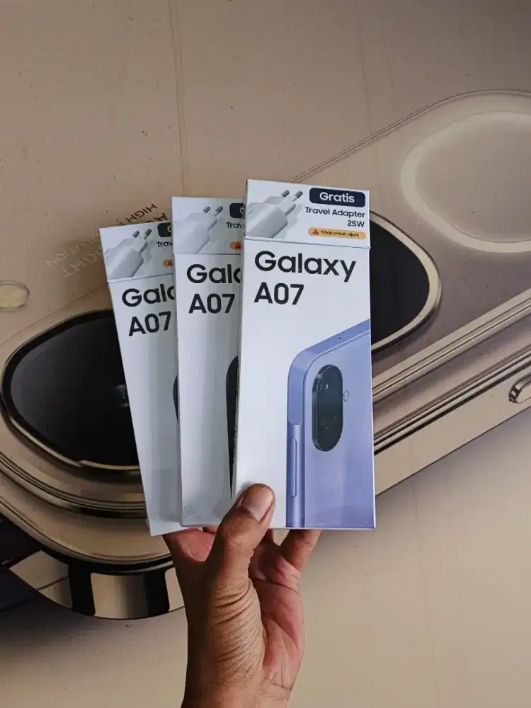 Samsung Galaxy A07 4/64 Garansi resmi SEIN 1thn + Adaptor 25watt