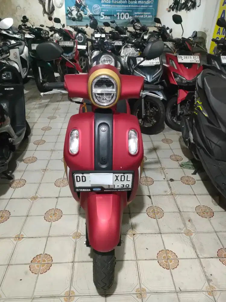 Yamaha Fazzio 125cc 2025 merah