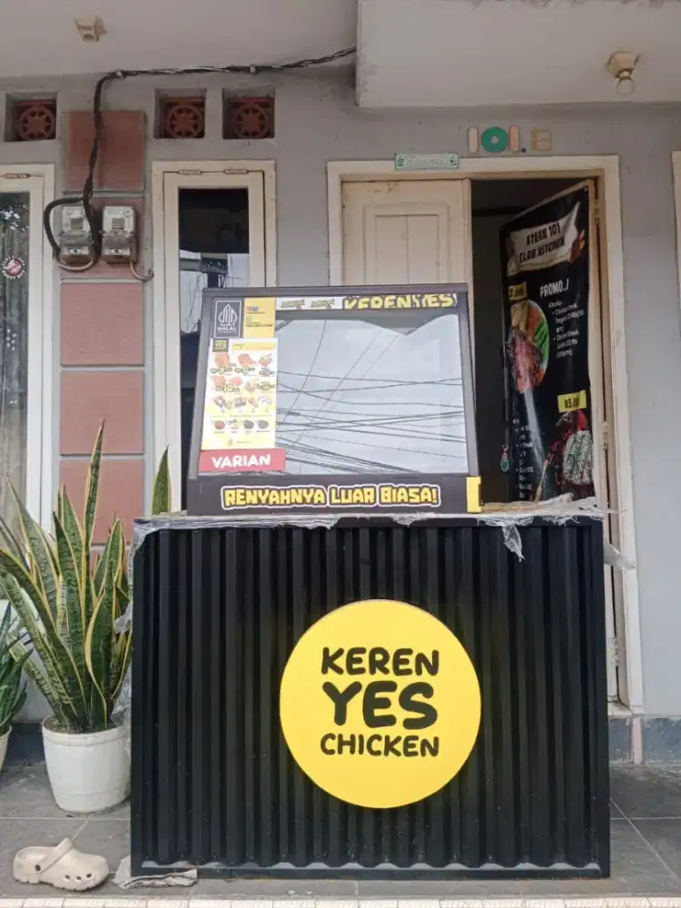 Etalase + penghangat