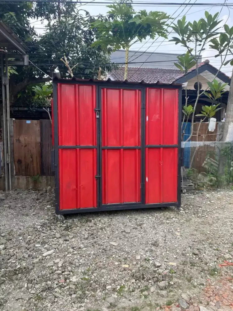 Container usaha jualan ukuran 2mx1,5m