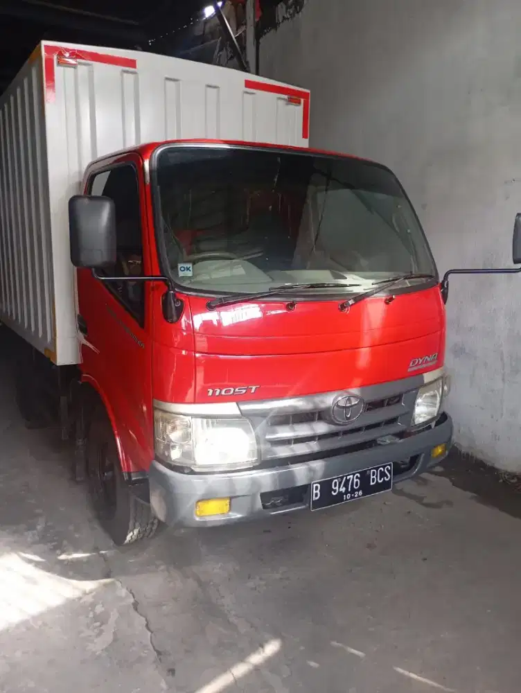 HINO DUTRO SD 2016 ENGKEL BOX BESI JUMBO 13,5 CBM