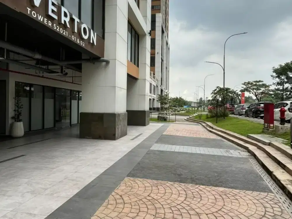 APARTEMEN MEIKARTA DISTRIK 1 TOWER OVERTON TIPE SOHO LANTAI RENDAH - UNIT BISA DIJADIKAN TEMPAT USAHA