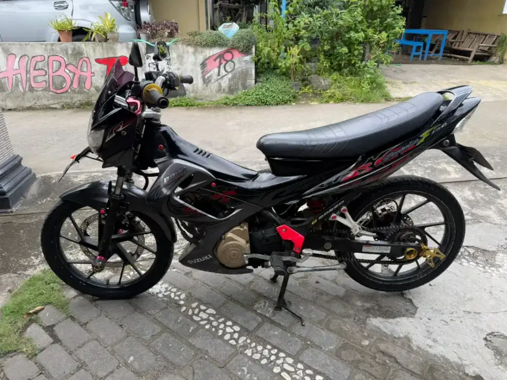 Satria Fu thn 2011 plat AB Bantul