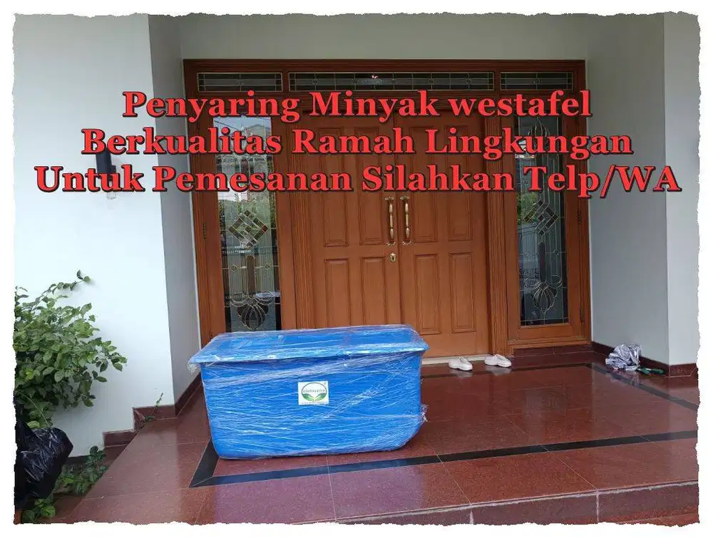 grestrep - gres trep - grease trep frp - penyaring minyak