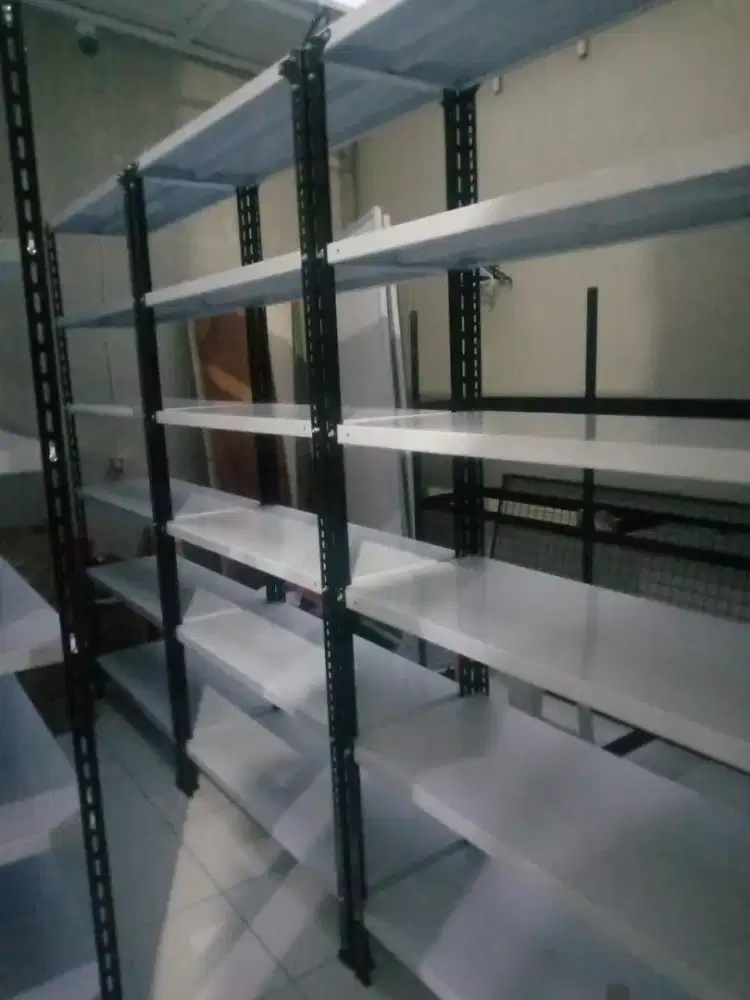 Rak besi rak gudang super tebal