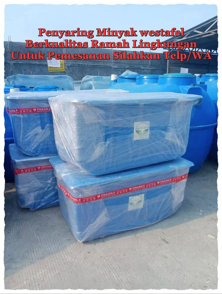 grestrep - gres trep - grease trep frp - penyaring minyak