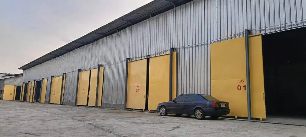 Disewakan Kavling Gudang Baru, Murah, Lokasi Strategis dalam Kota