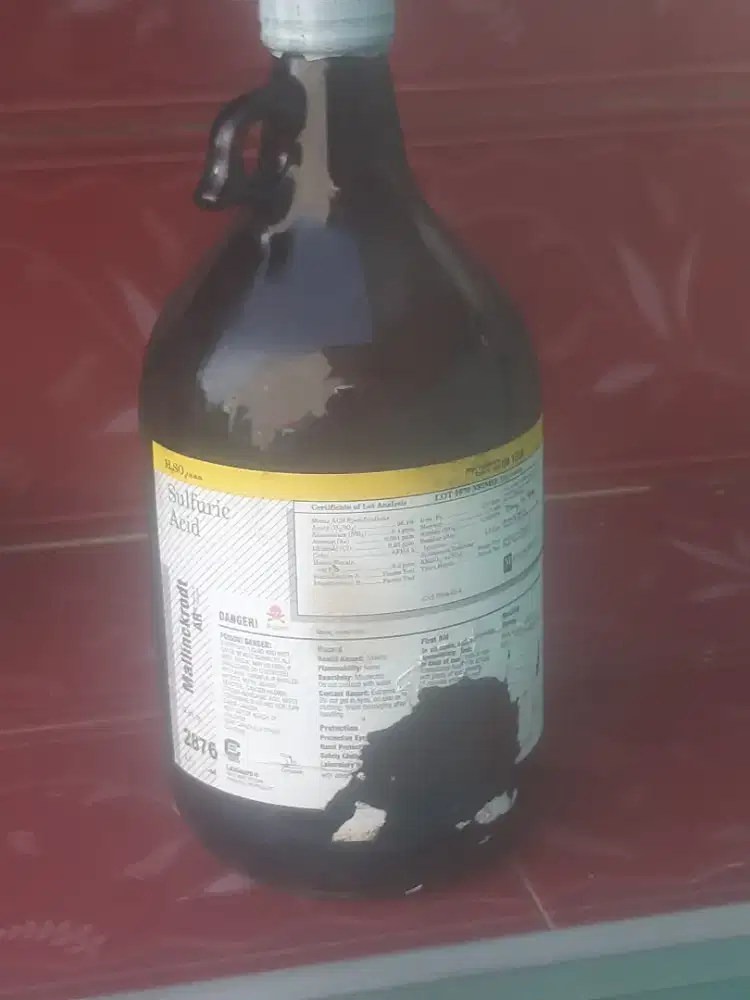 Bahan KIMIA SULFURIC ACID