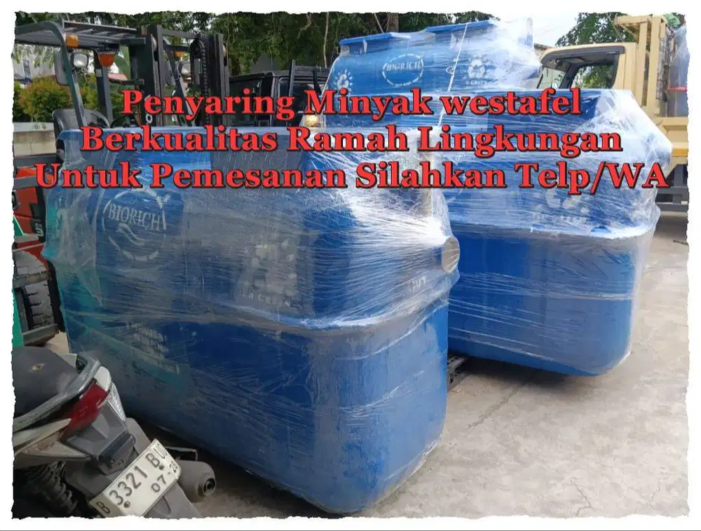 grease trap FIBERGLASS - GRESTREP BERKUALITAS