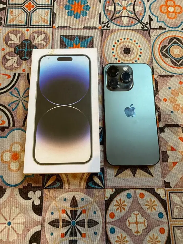 iPhone 14 Pro 128gb Space Black Mulus Normal All Operator