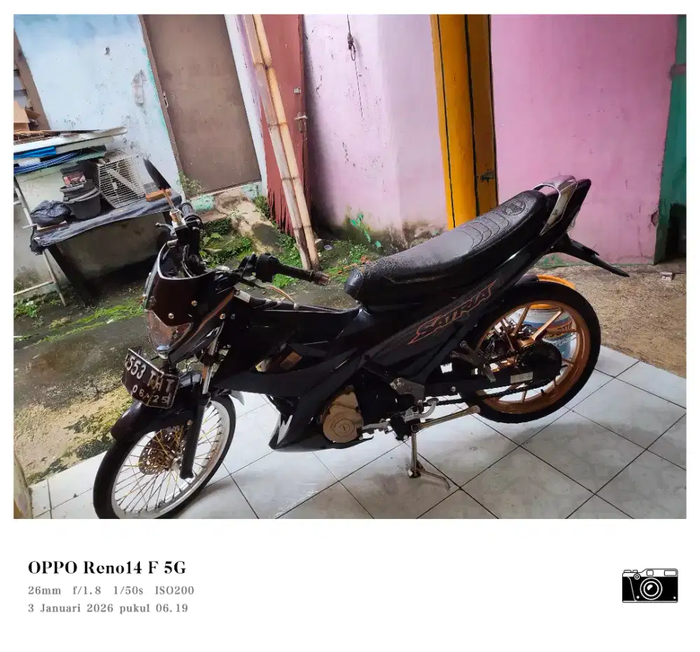 Jual satria Fu tahun 2015