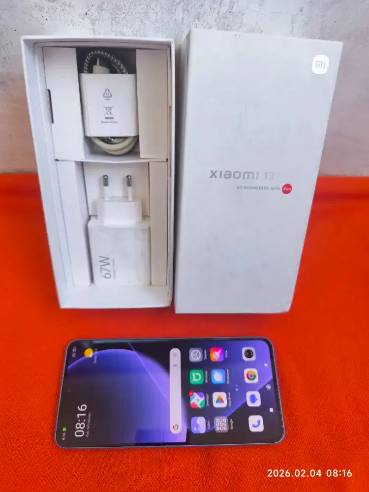 Xiaomi 13T 12/256 Fullset ori segel mulus istimewa